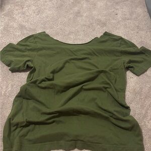 Gildan Forest Green Women's Short Sleeve Tee